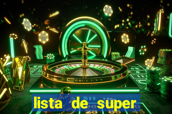 lista de super herois de a a z